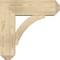 Ekena Millwork Thorton Craftsman Rough Sawn Bracket w/ Offset Brace, Douglas Fir, 8"W x 24"D x 24"H BKT0806X24X24THR04RDF - alternate 2